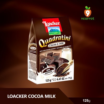Loacker Cocoa Milk 125g