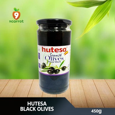 Hutesa Black Olives 450g